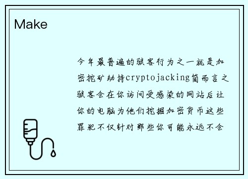 Make